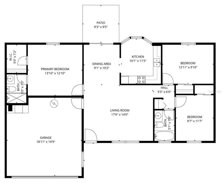 出租: $1,975 (3 贝兹, 2 浴室, 1132 平方英尺)