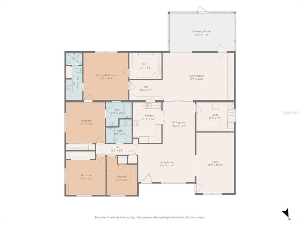 Active With Contract: $395,000 (4 beds, 3 baths, 2313 Square Feet)