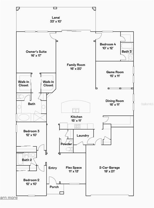 В аренду: $2,900 (4 спален, 3 ванн, 2899 Квадратных фут)