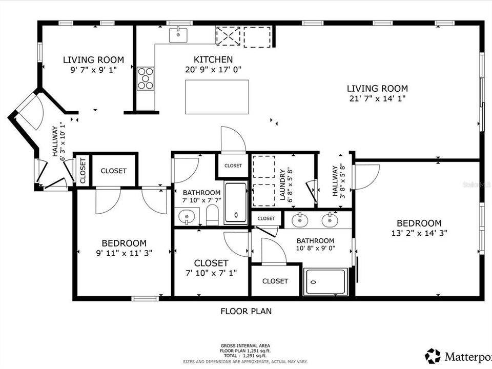 Под контрактом: $435,000 (2 спален, 2 ванн, 1405 Квадратных фут)