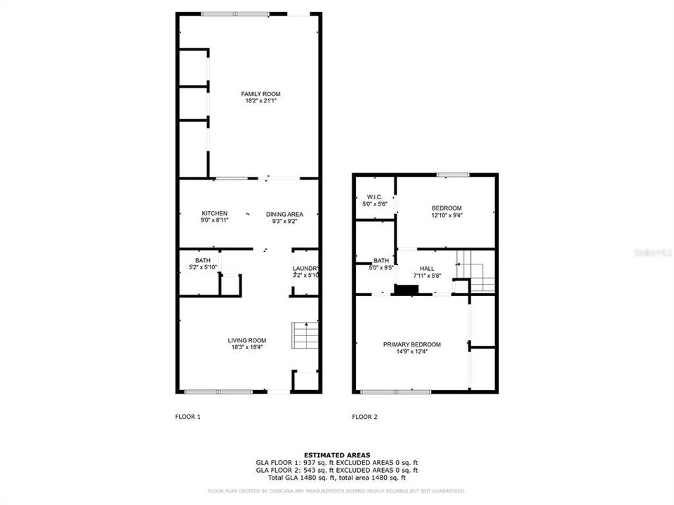 For Rent: $1,900 (2 beds, 2 baths, 1488 Square Feet)