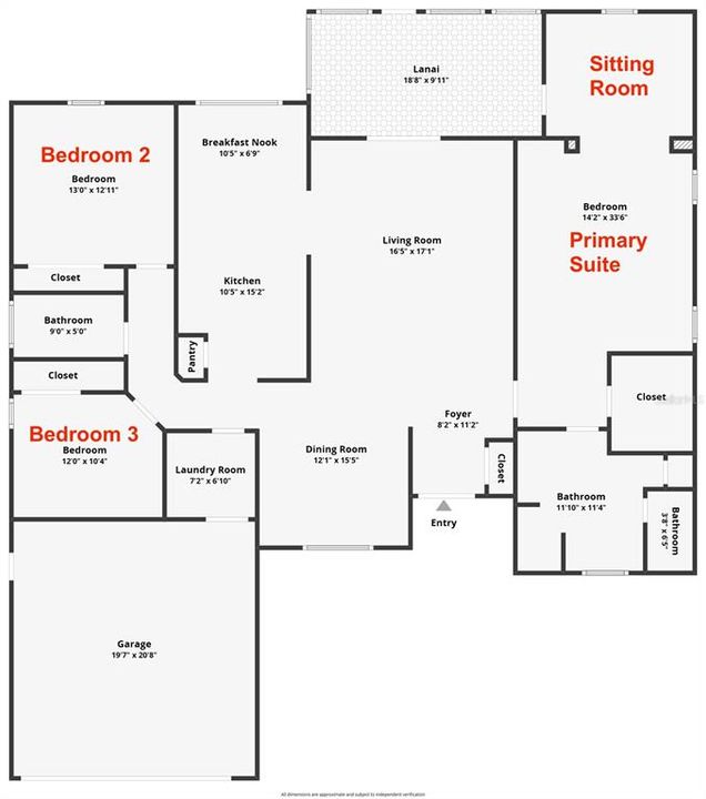 Под контрактом: $289,900 (3 спален, 2 ванн, 1963 Квадратных фут)