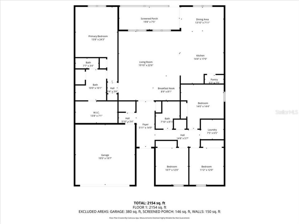 Active With Contract: $385,000 (4 beds, 2 baths, 2319 Square Feet)