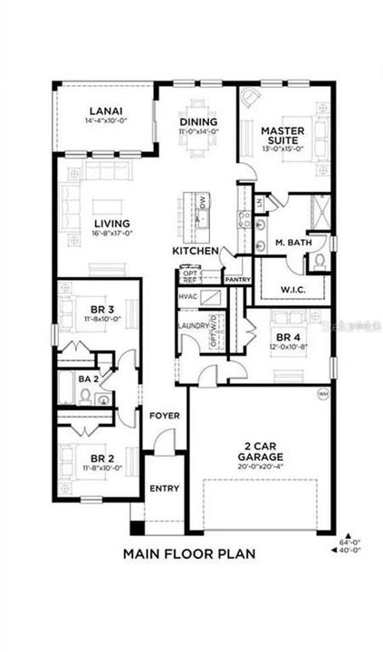 En Renta: $2,375 (4 camas, 2 baños, 1904 Pies cuadrados)