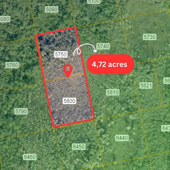 En Venta: $12,999 (4.72 acres)