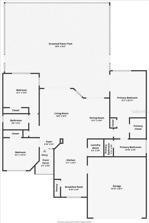 合同活跃: $338,900 (3 贝兹, 2 浴室, 1494 平方英尺)