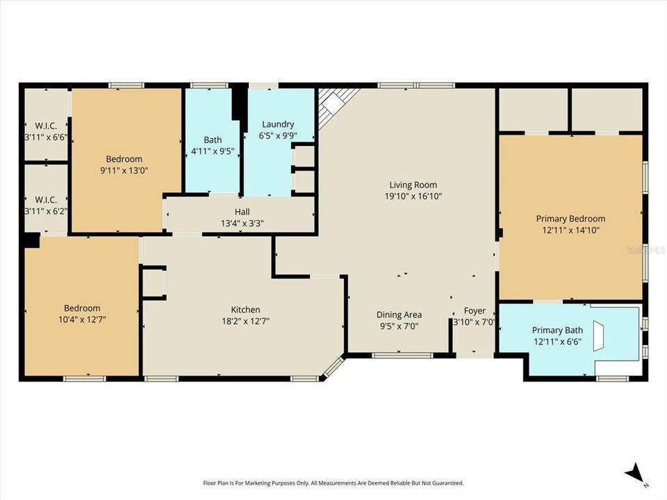 Active With Contract: $399,900 (3 beds, 2 baths, 1486 Square Feet)