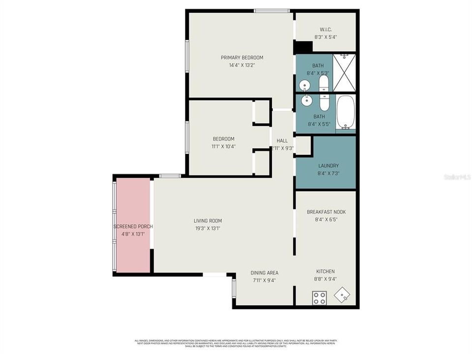 Active With Contract: $159,750 (2 beds, 2 baths, 1038 Square Feet)