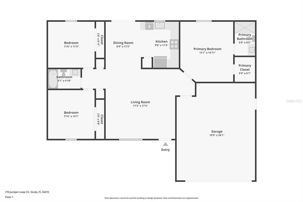For Sale: $285,000 (3 beds, 2 baths, 1352 Square Feet)
