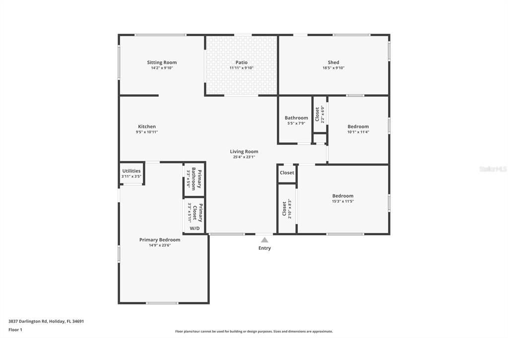 For Sale: $239,900 (3 beds, 2 baths, 1480 Square Feet)