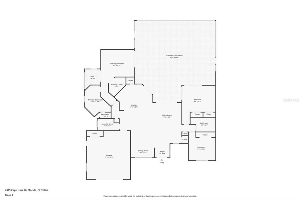 На продажу: $475,000 (3 спален, 2 ванн, 2120 Квадратных фут)
