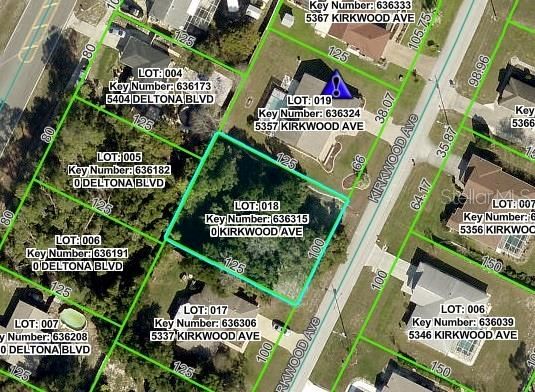 最近售出: $50,000 (0.25 acres)