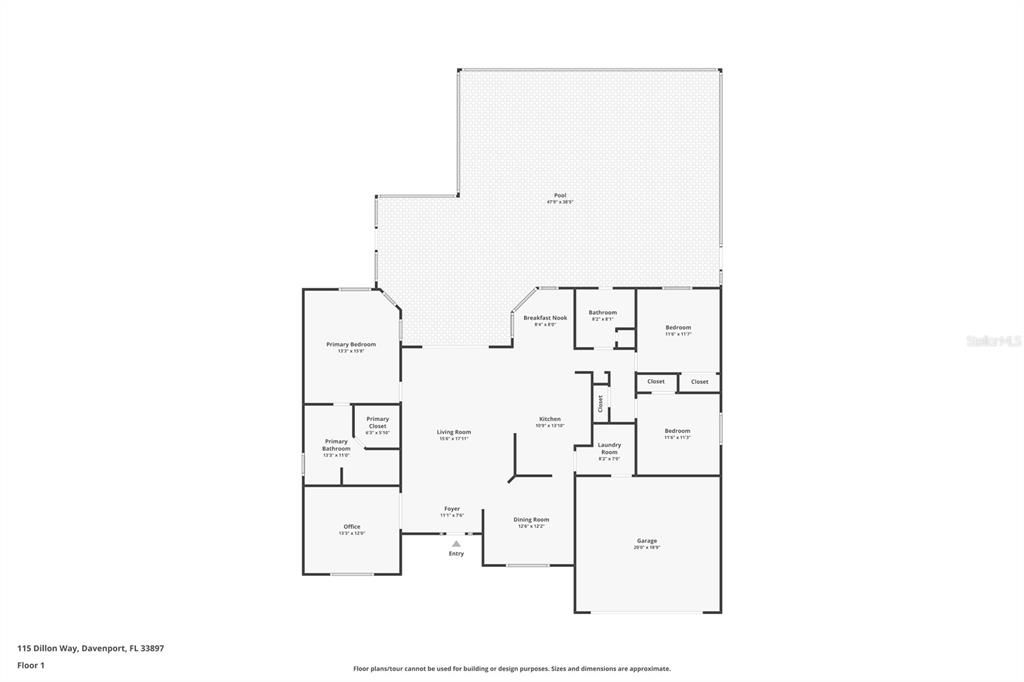 Active With Contract: $450,000 (3 beds, 2 baths, 1791 Square Feet)