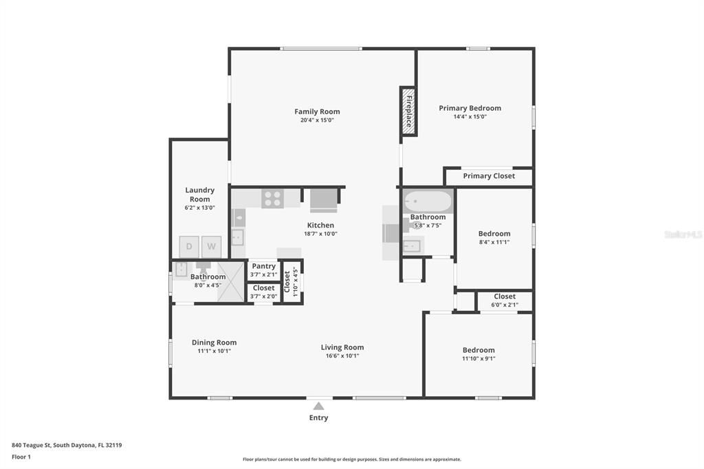 Activo con contrato: $350,000 (3 camas, 2 baños, 1540 Pies cuadrados)