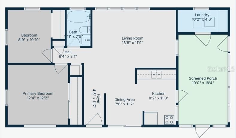 Под контрактом: $244,900 (2 спален, 1 ванн, 987.5 Квадратных фут)