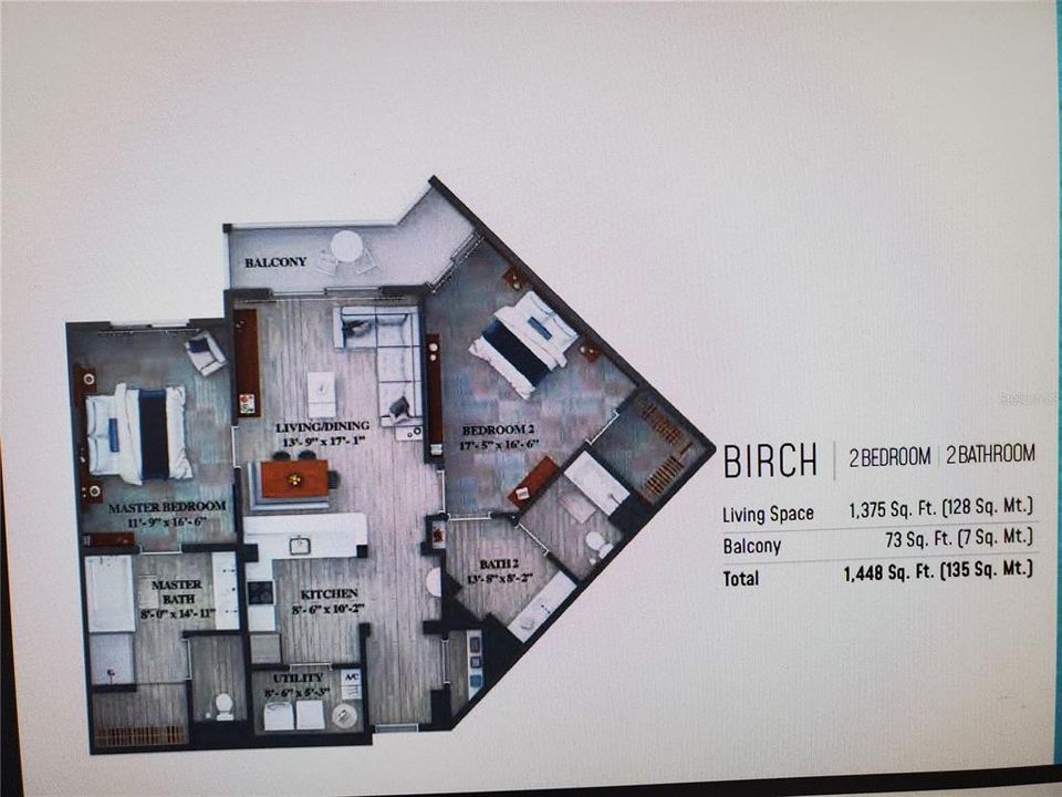 待售: $329,000 (2 贝兹, 2 浴室, 1375 平方英尺)