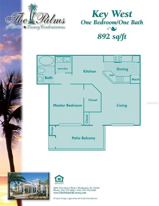 Active With Contract: $159,000 (1 beds, 1 baths, 794 Square Feet)