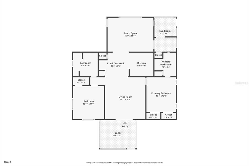 For Sale: $159,000 (2 beds, 2 baths, 1056 Square Feet)