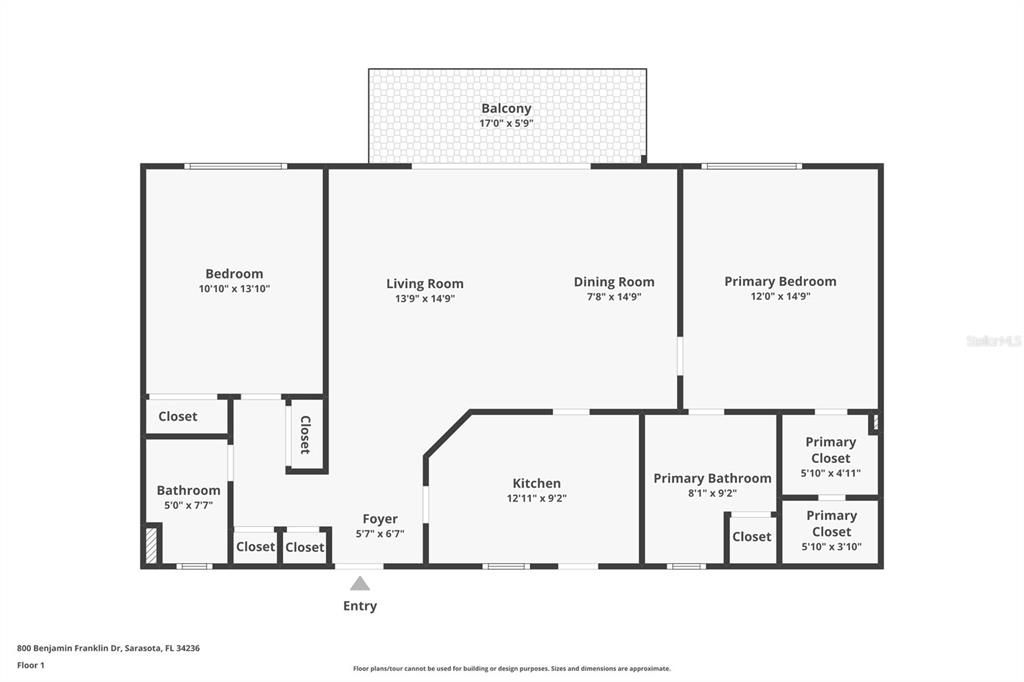 For Sale: $1,000,000 (2 beds, 2 baths, 1150 Square Feet)