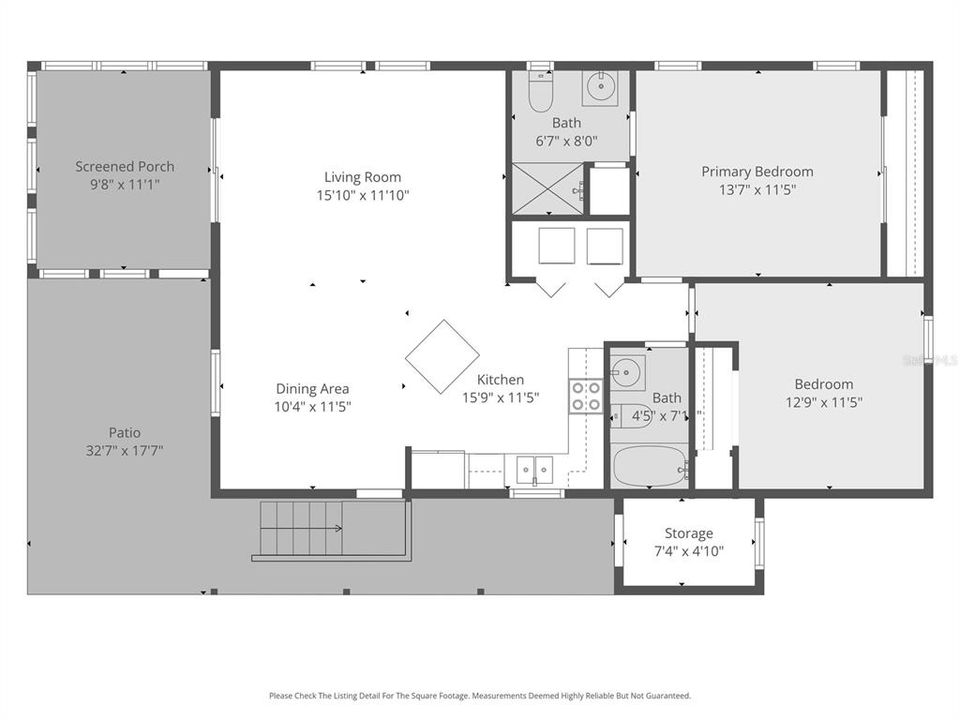 For Sale: $176,500 (2 beds, 2 baths, 960 Square Feet)