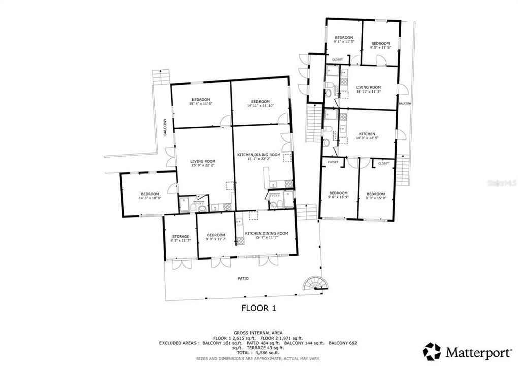 For Sale: $1,995,000 (15 beds, 9 baths, 4586 Square Feet)