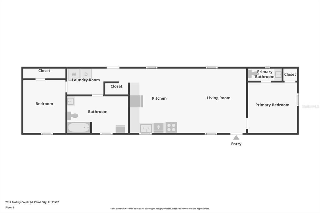 En Venta: $265,000 (2 camas, 1 baños, 784 Pies cuadrados)