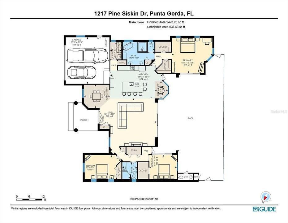 合同活跃: $959,000 (3 贝兹, 2 浴室, 2473 平方英尺)