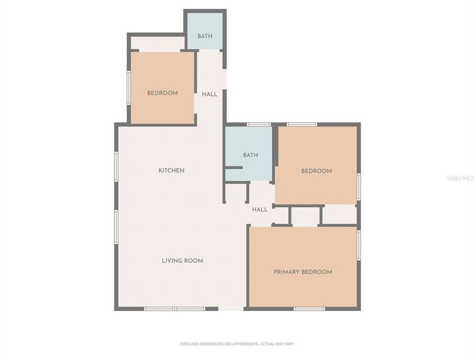 For Sale: $325,000 (3 beds, 1 baths, 888 Square Feet)