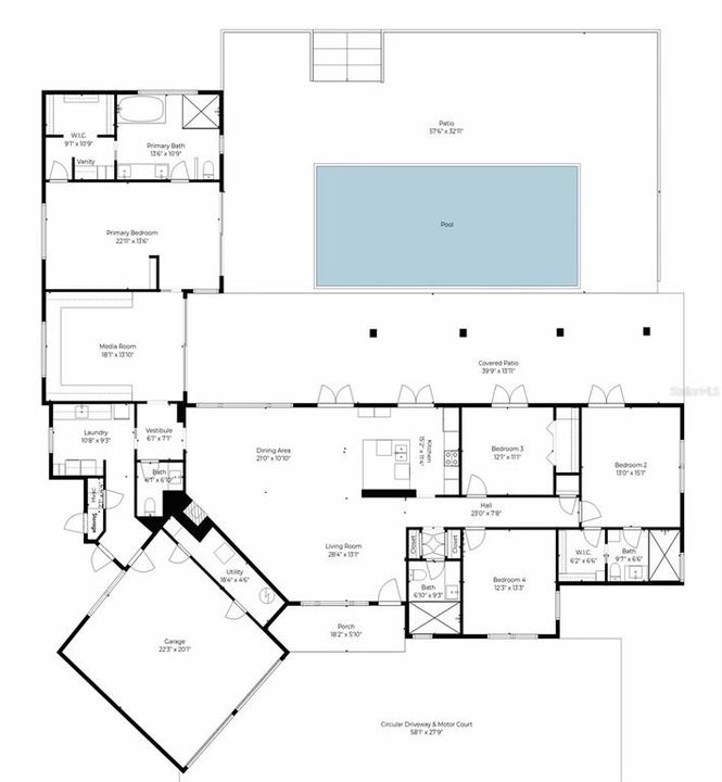 Active With Contract: $1,799,000 (4 beds, 3 baths, 2907 Square Feet)