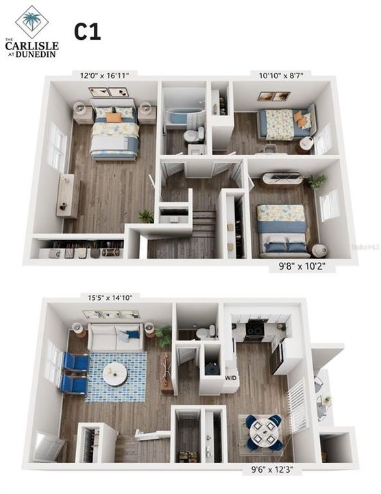 В аренду: $2,756 (3 спален, 1 ванн, 1211 Квадратных фут)