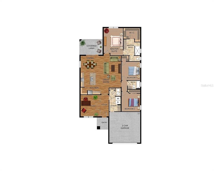 На продажу: $445,900 (3 спален, 2 ванн, 2001 Квадратных фут)