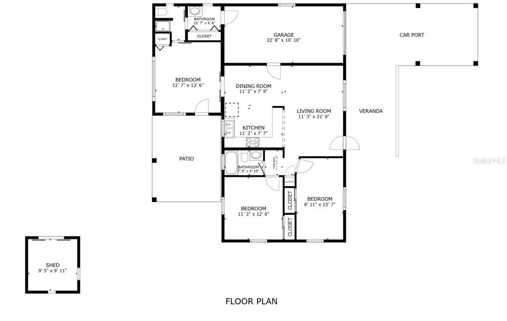 For Sale: $339,900 (3 beds, 2 baths, 1102 Square Feet)