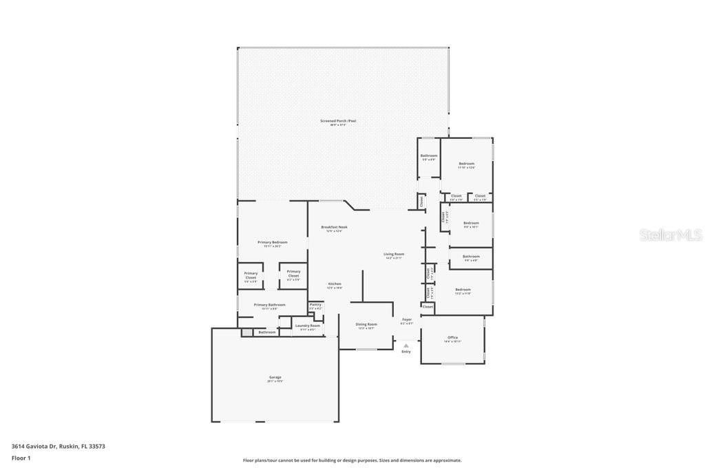 合同活跃: $525,000 (4 贝兹, 3 浴室, 2495 平方英尺)