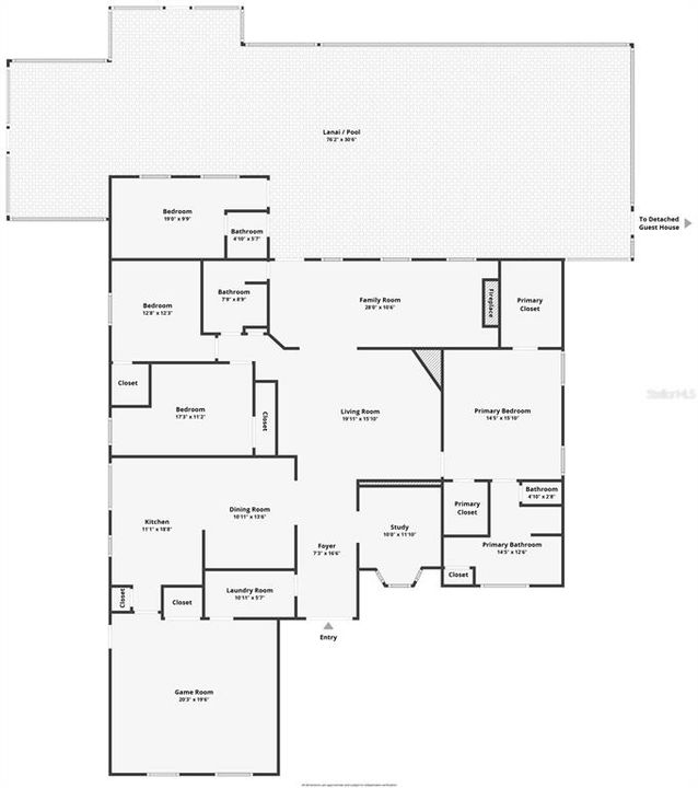 Activo con contrato: $849,000 (4 camas, 2 baños, 3052 Pies cuadrados)