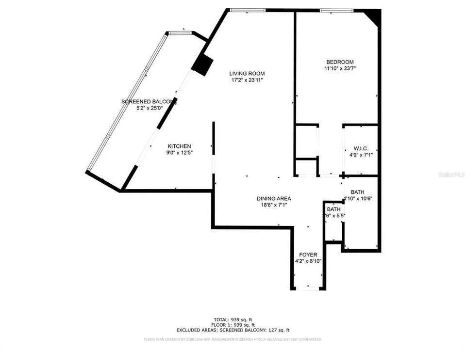 На продажу: $169,000 (1 спален, 1 ванн, 1076 Квадратных фут)