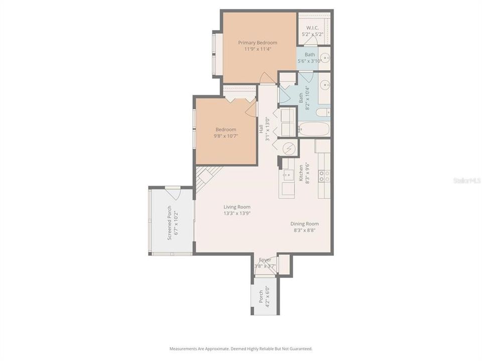 For Sale: $189,900 (2 beds, 1 baths, 945 Square Feet)