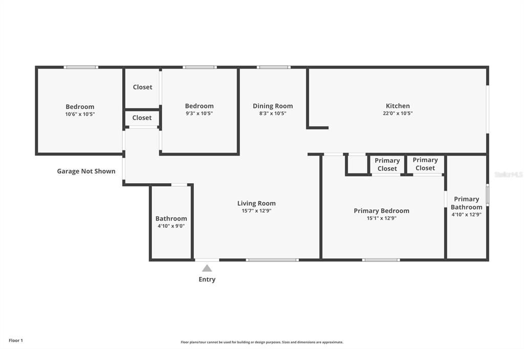 Active With Contract: $266,900 (3 beds, 2 baths, 1340 Square Feet)