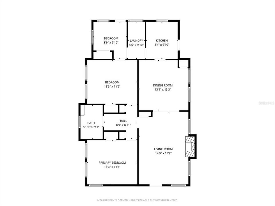 Active With Contract: $225,000 (3 beds, 1 baths, 1212 Square Feet)