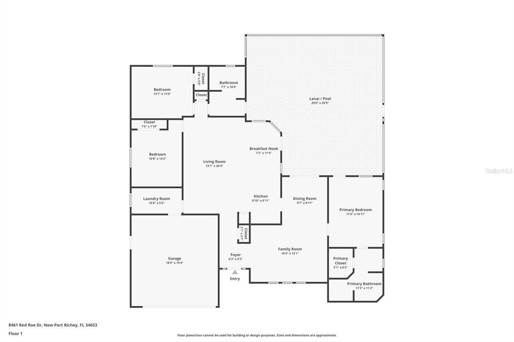 合同活跃: $325,000 (3 贝兹, 2 浴室, 1717 平方英尺)
