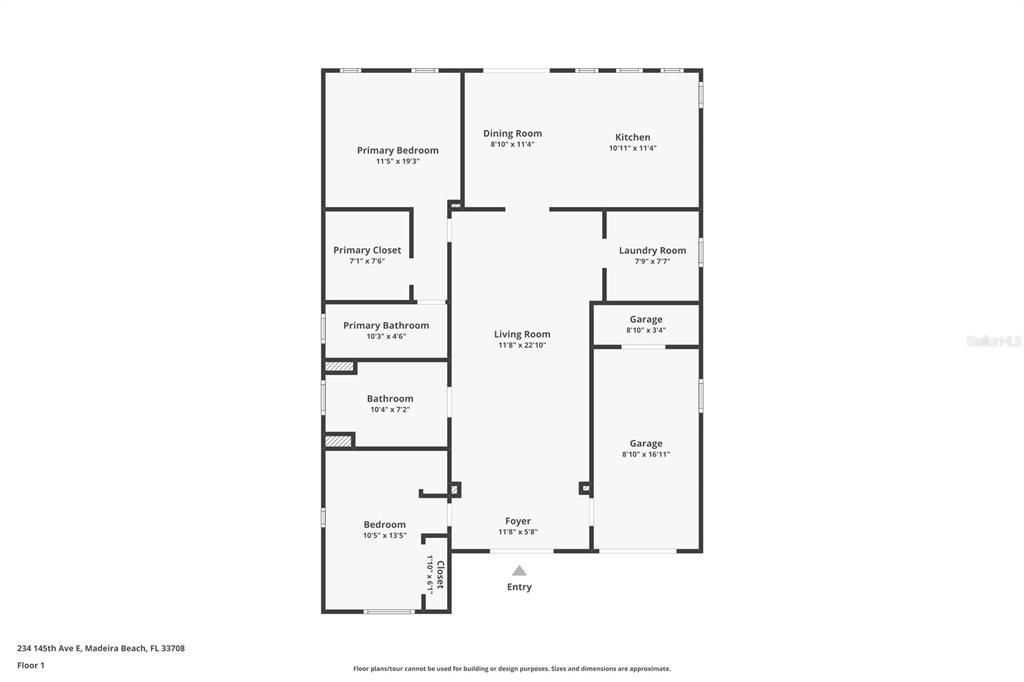 Active With Contract: $800,000 (2 beds, 2 baths, 1375 Square Feet)