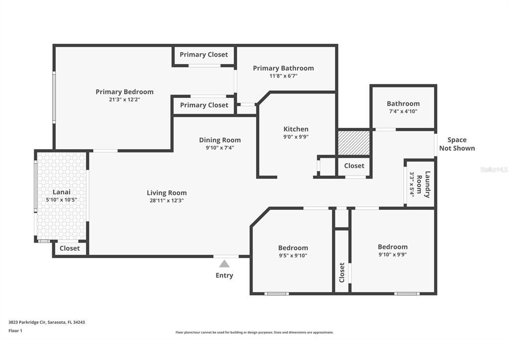 En Venta: $245,000 (3 camas, 2 baños, 1210 Pies cuadrados)