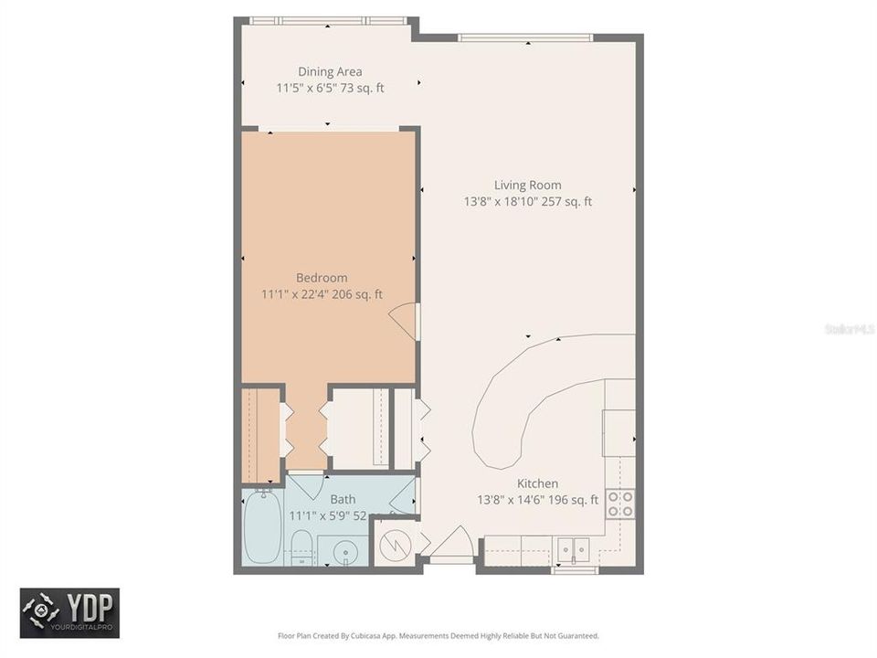 For Sale: $239,999 (1 beds, 1 baths, 815 Square Feet)