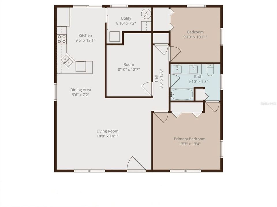 For Sale: $425,000 (3 beds, 1 baths, 1156 Square Feet)