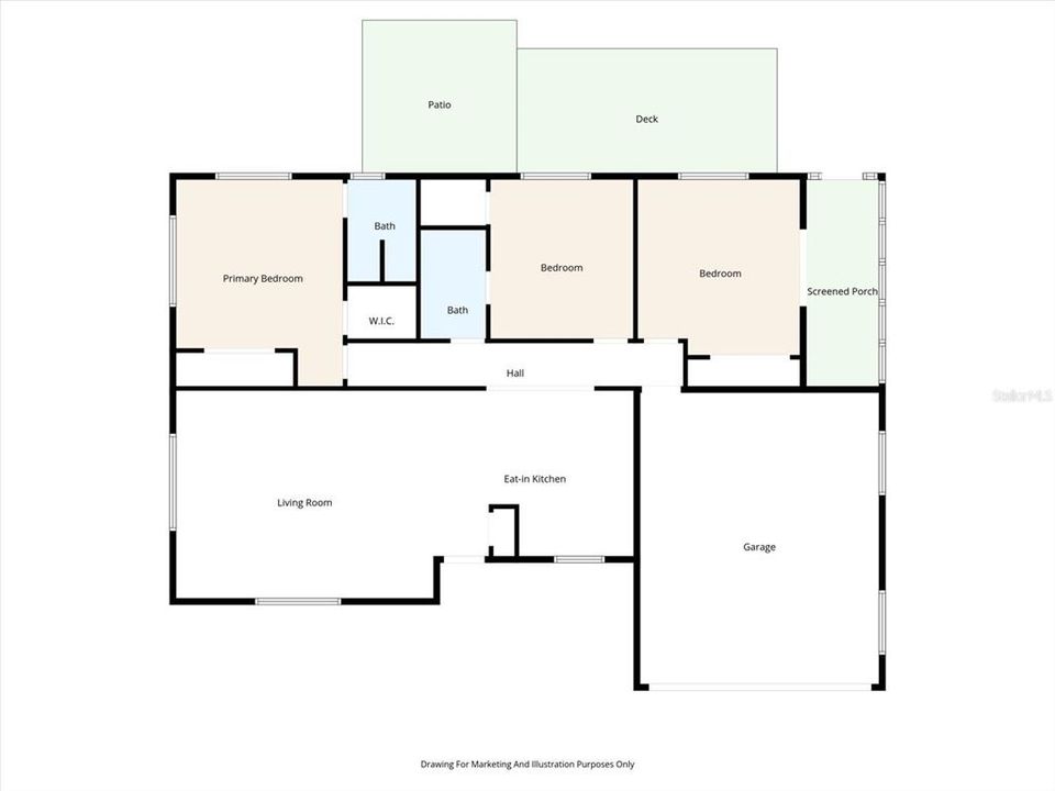 Active With Contract: $424,900 (3 beds, 2 baths, 1388 Square Feet)