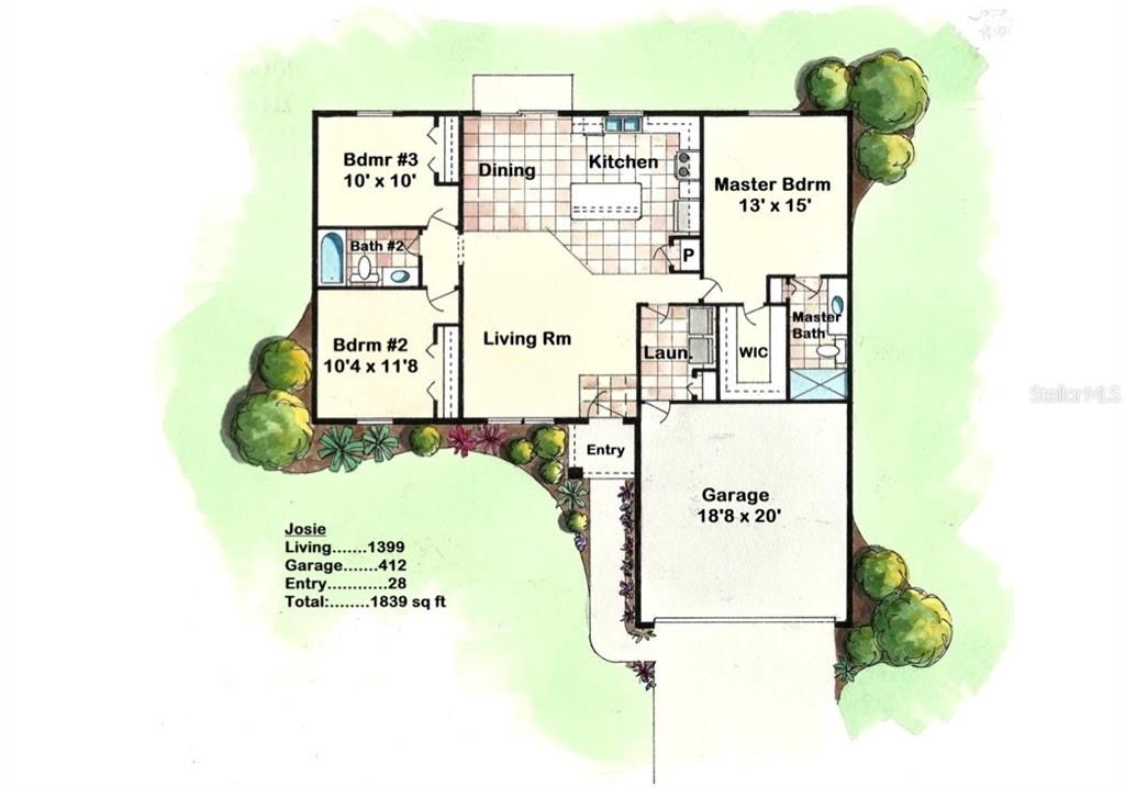 待售: $242,000 (3 贝兹, 2 浴室, 1399 平方英尺)