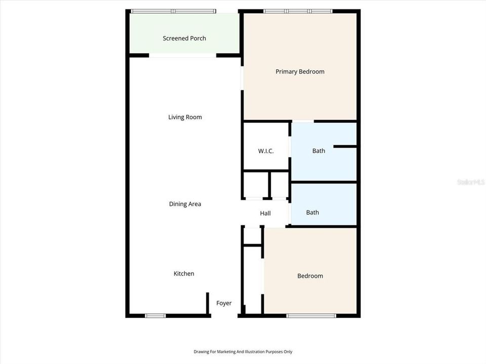 For Sale: $299,985 (2 beds, 2 baths, 1045 Square Feet)