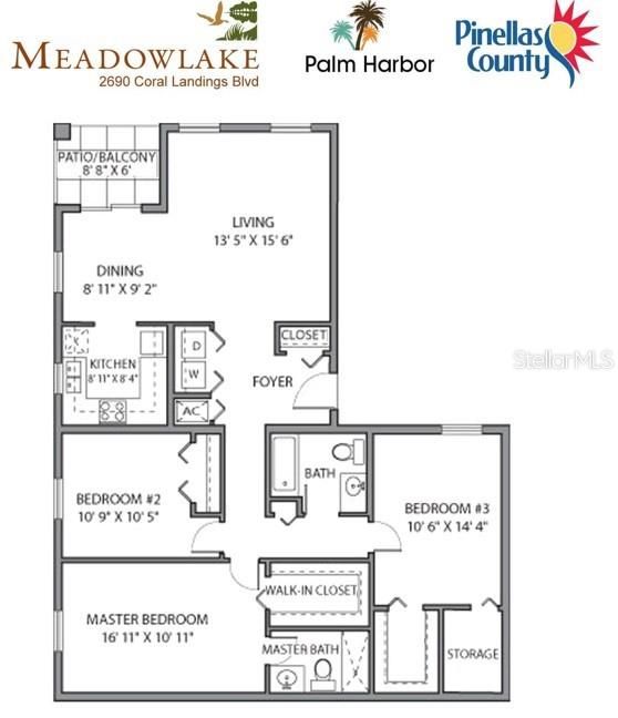 For Sale: $239,900 (3 beds, 2 baths, 1351 Square Feet)