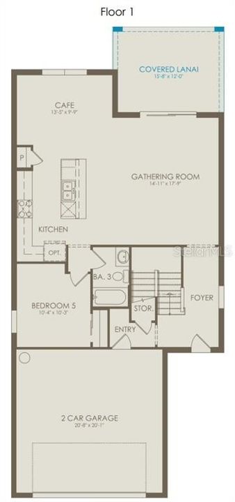 Active With Contract: $393,290 (5 beds, 3 baths, 2615 Square Feet)