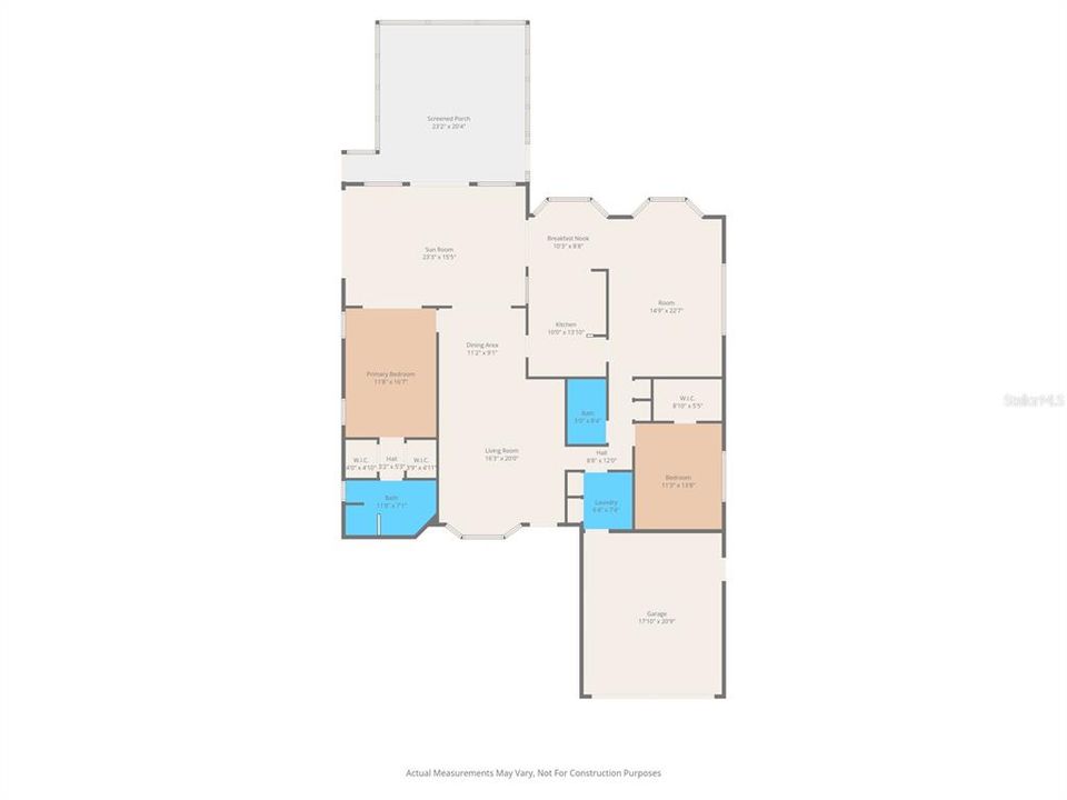For Sale: $349,900 (2 beds, 2 baths, 2172 Square Feet)