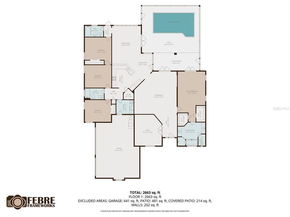 For Sale: $575,000 (3 beds, 3 baths, 2736 Square Feet)